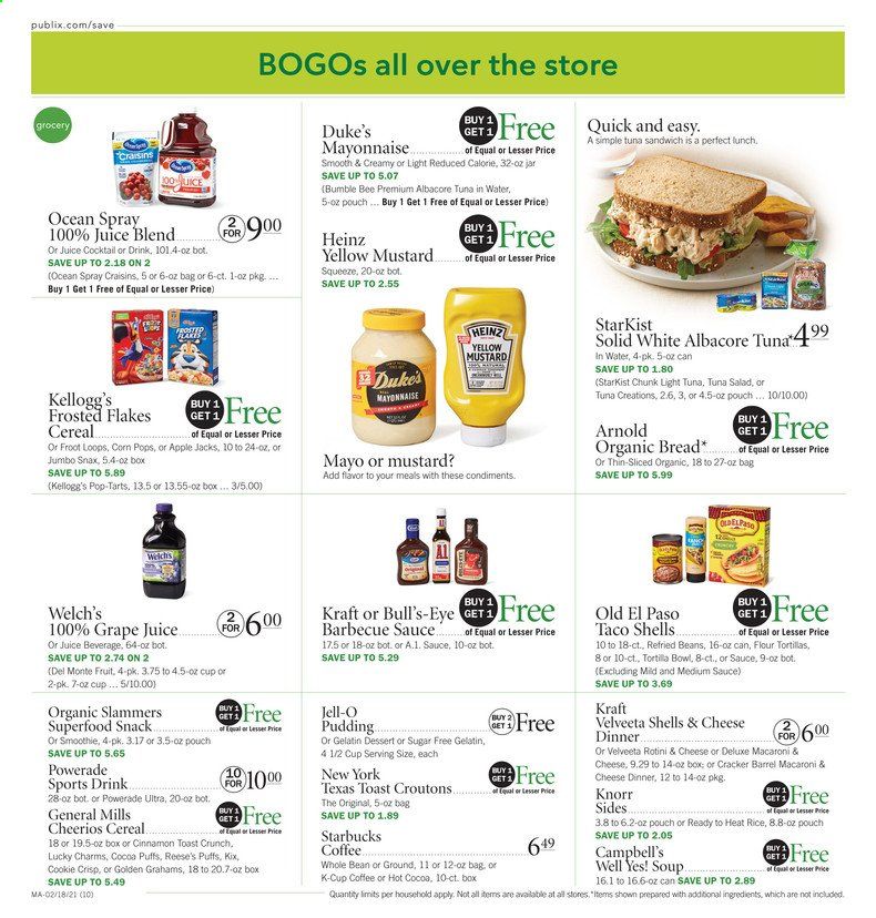 Publix (AL, FL, GA, NC, SC, TN) Weekly Ad Flyer February 18 to February 24