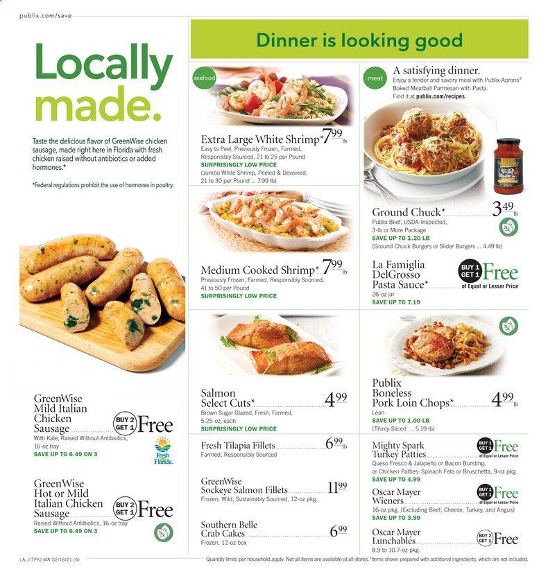 Publix (AL, FL, GA, NC, SC, TN) Weekly Ad Flyer February 18 to February 24
