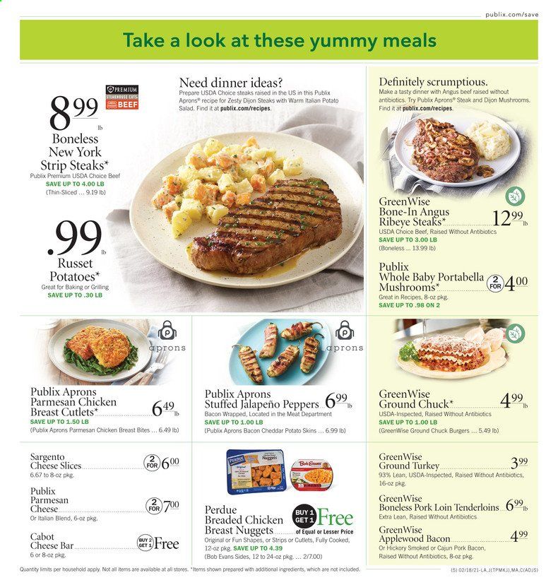 Publix (AL, FL, GA, NC, SC, TN) Weekly Ad Flyer February 18 to February 24