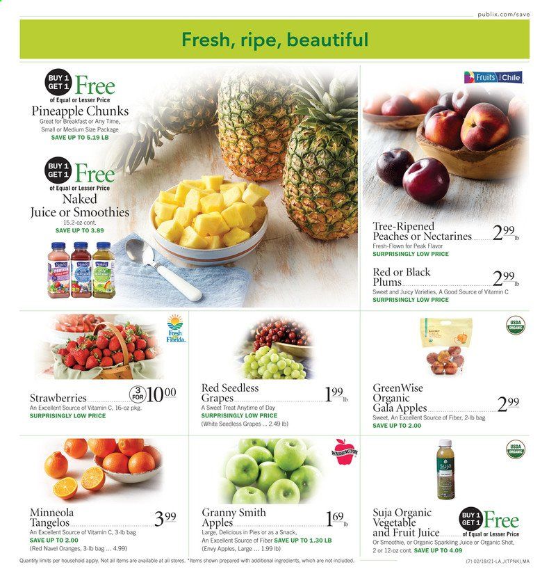 Publix (AL, FL, GA, NC, SC, TN) Weekly Ad Flyer February 18 to February 24