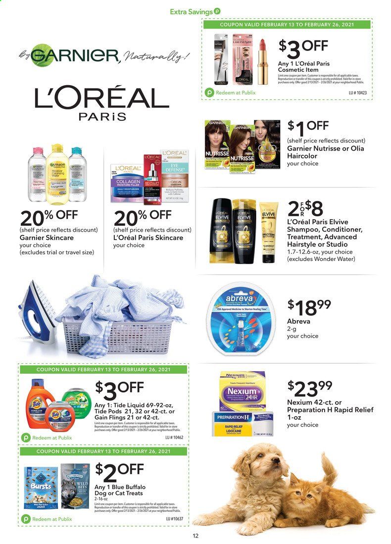 Publix (AL, FL, GA, NC, SC, TN, VA) Weekly Ad Flyer February 13 to February 26