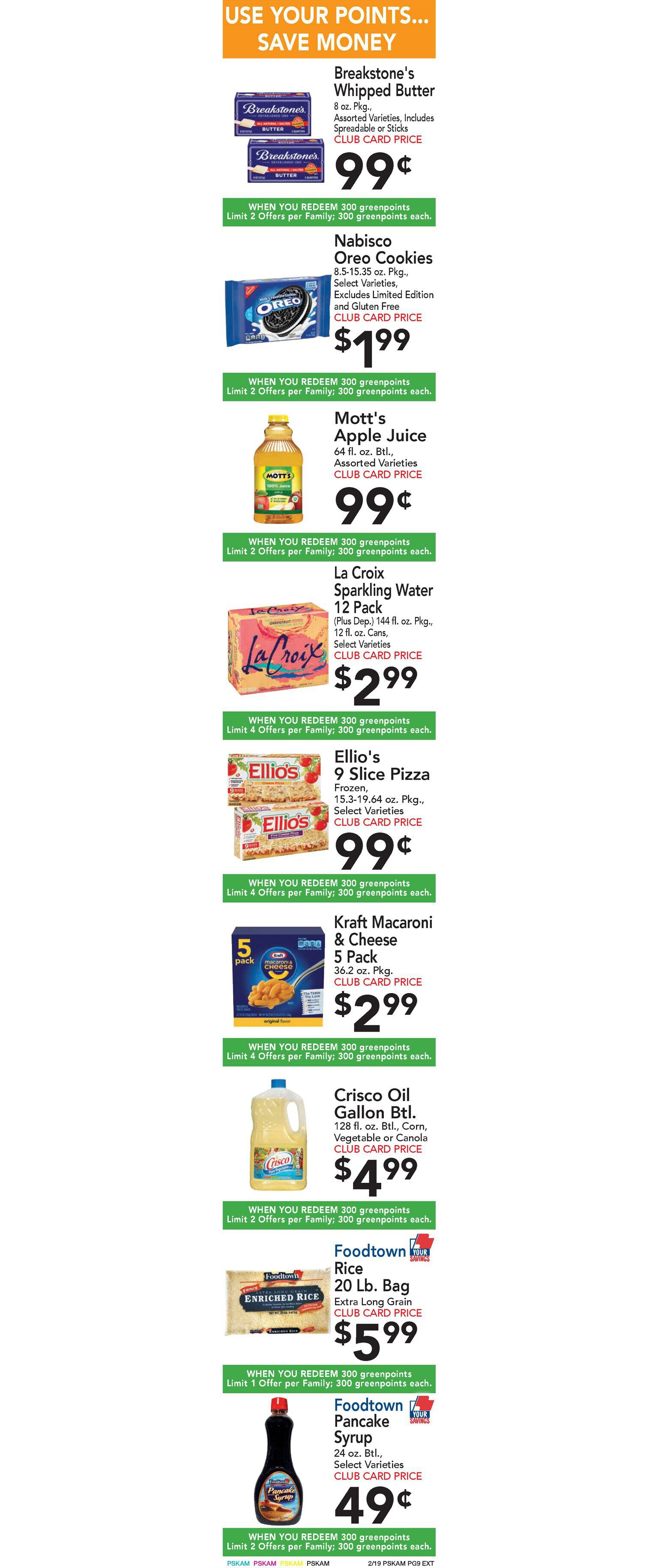 Foodtown Weekly Ad Flyer February 19 to February 25, 2021