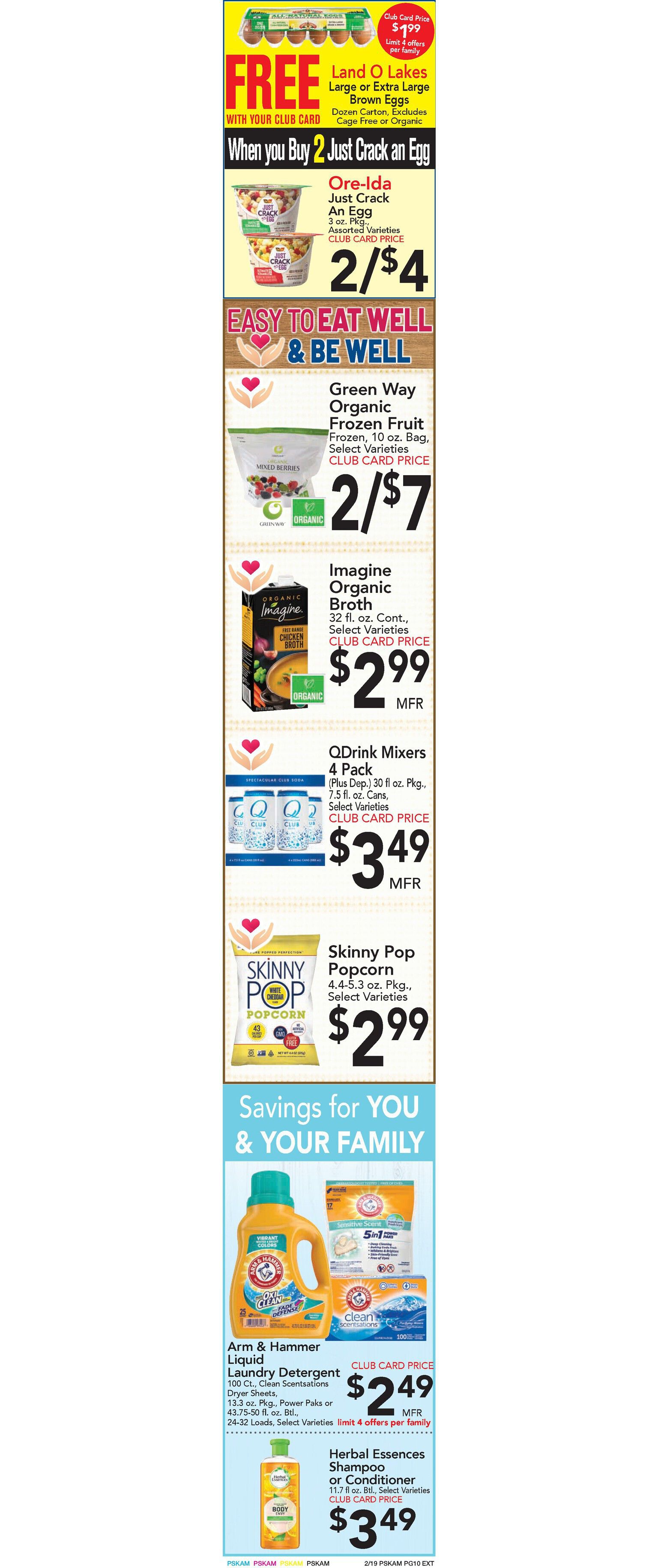 Foodtown Weekly Ad Flyer February 19 to February 25, 2021