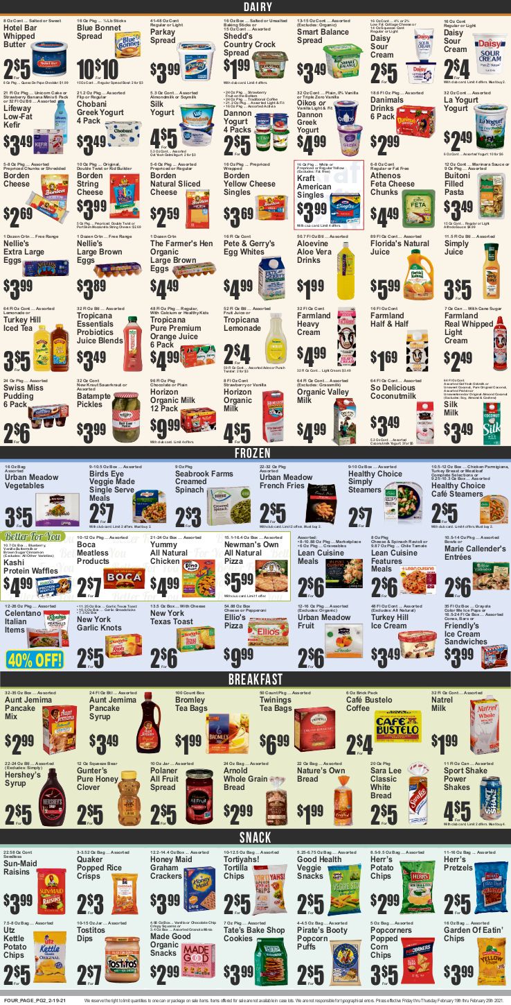 Key Food Weekly Ad Flyer February 19 to February 25, 2021