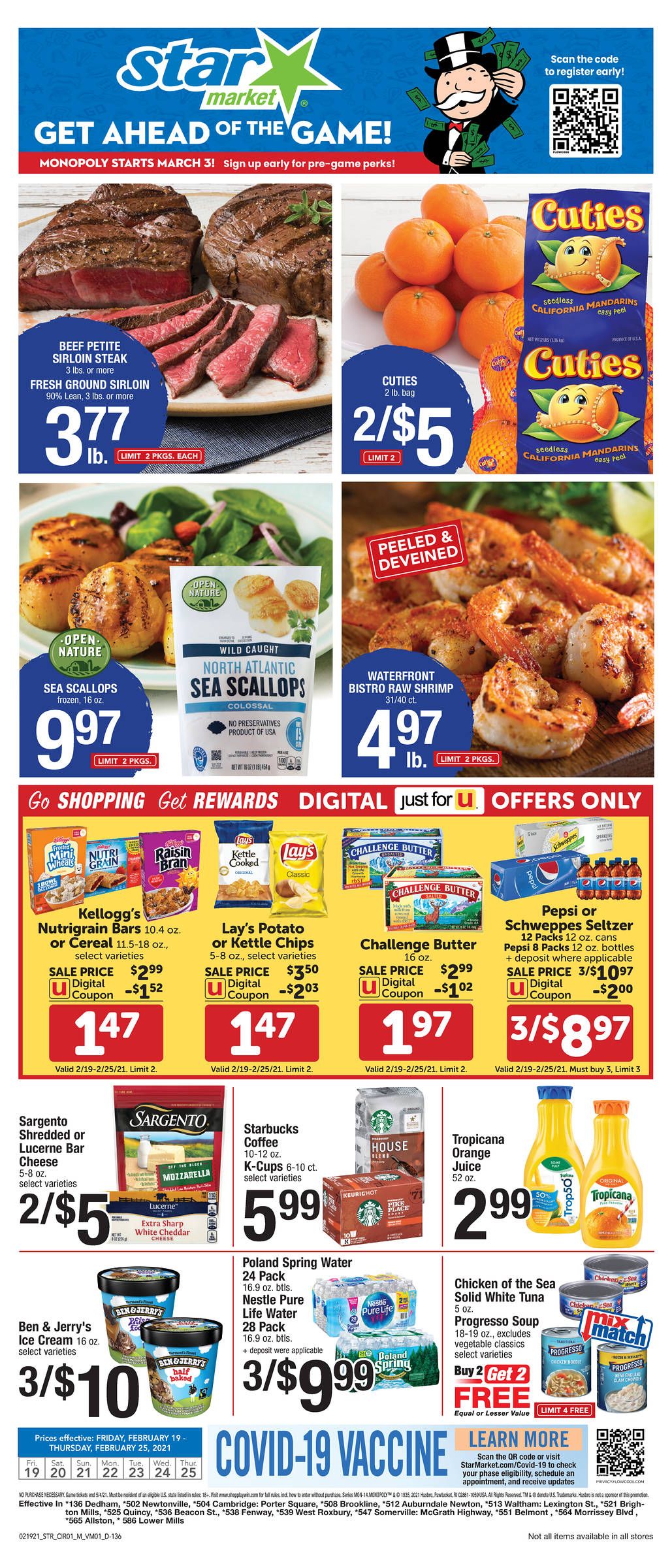 Star Market Weekly Ad Flyer February 19 to February 25, 2021