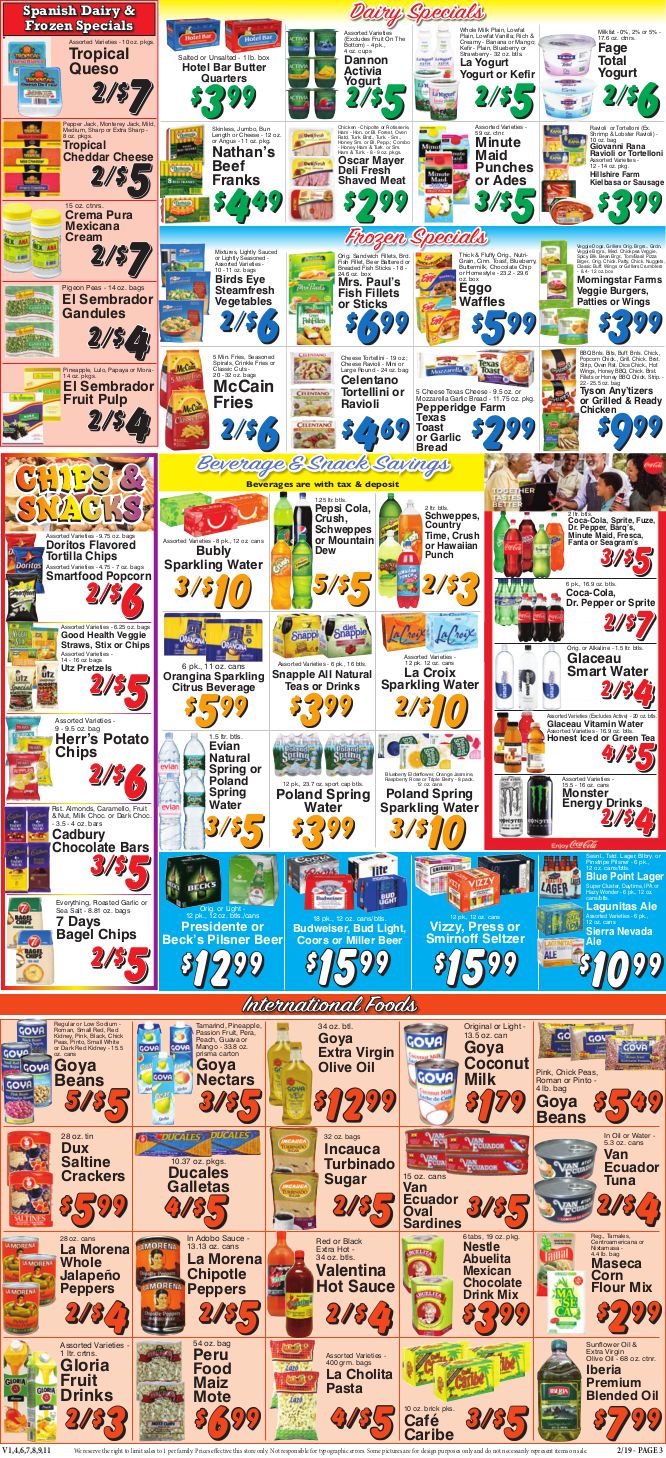 Trade Fair Supermarket Weekly Ad Flyer February 19 to February 25, 2021