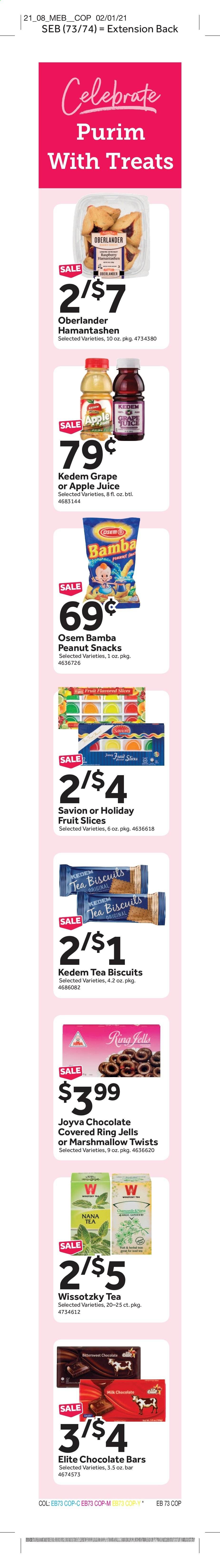 Stop & Shop (NY) Weekly Ad Flyer February 19 to February 25