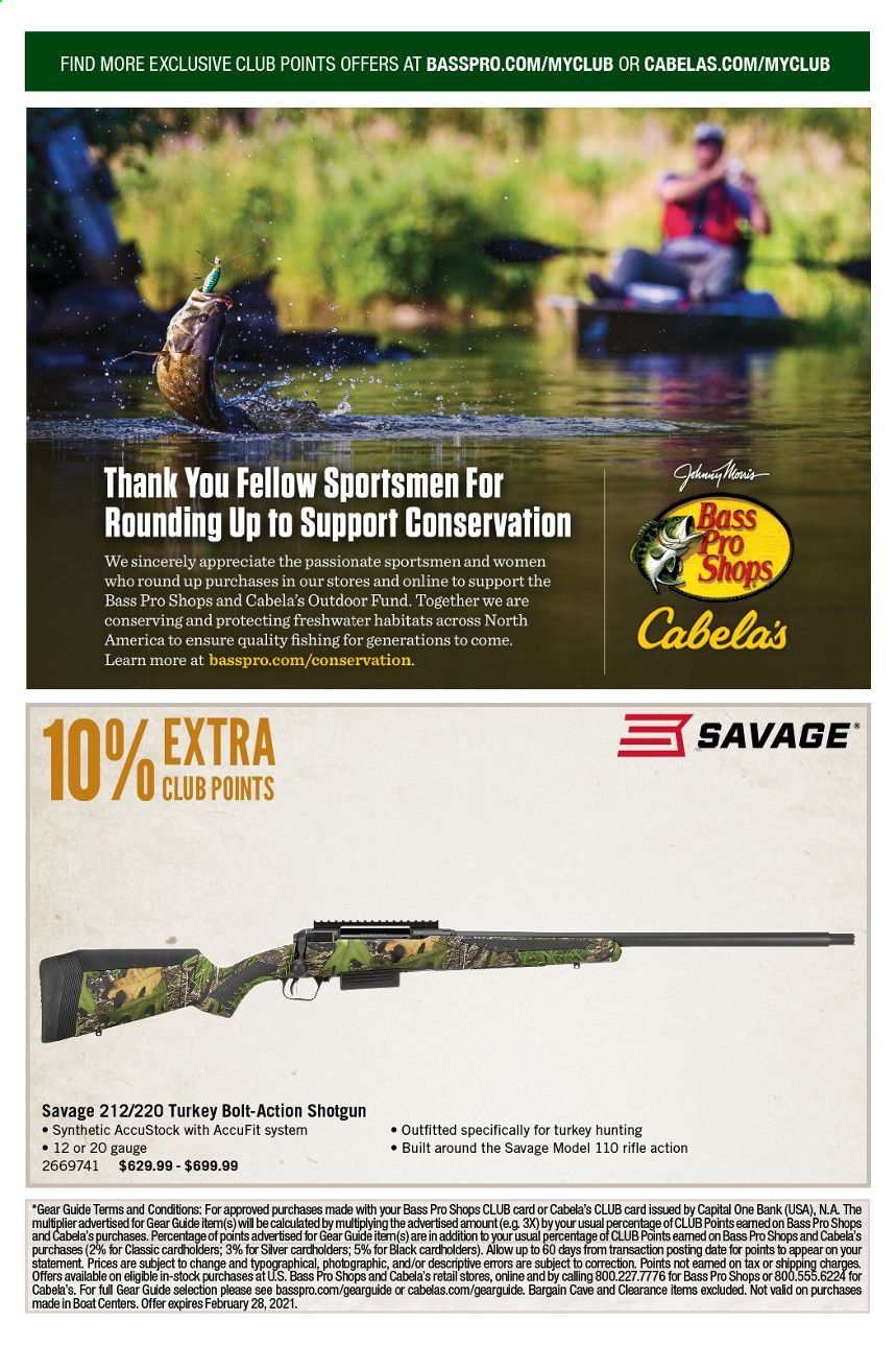 Cabela's Weekly Ad Flyer February 1 to February 28