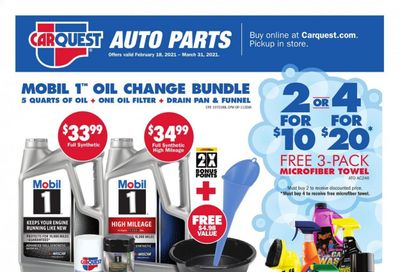 Advance Auto Parts Weekly Ad Flyer February 18 to March 31