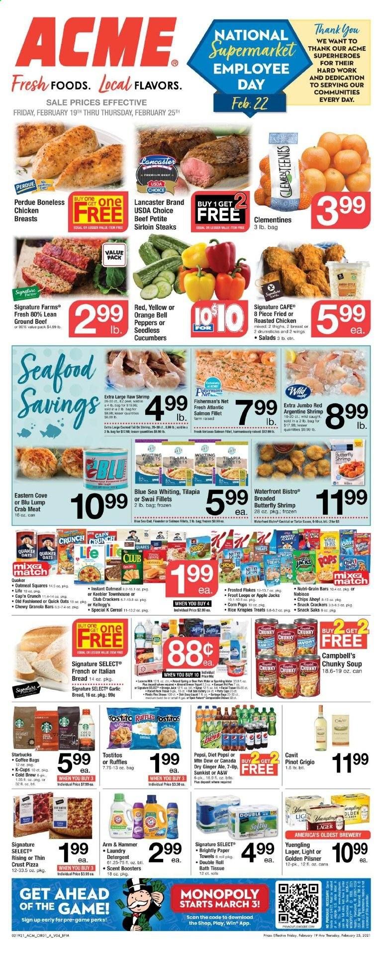 ACME Weekly Ad Flyer February 19 to February 25