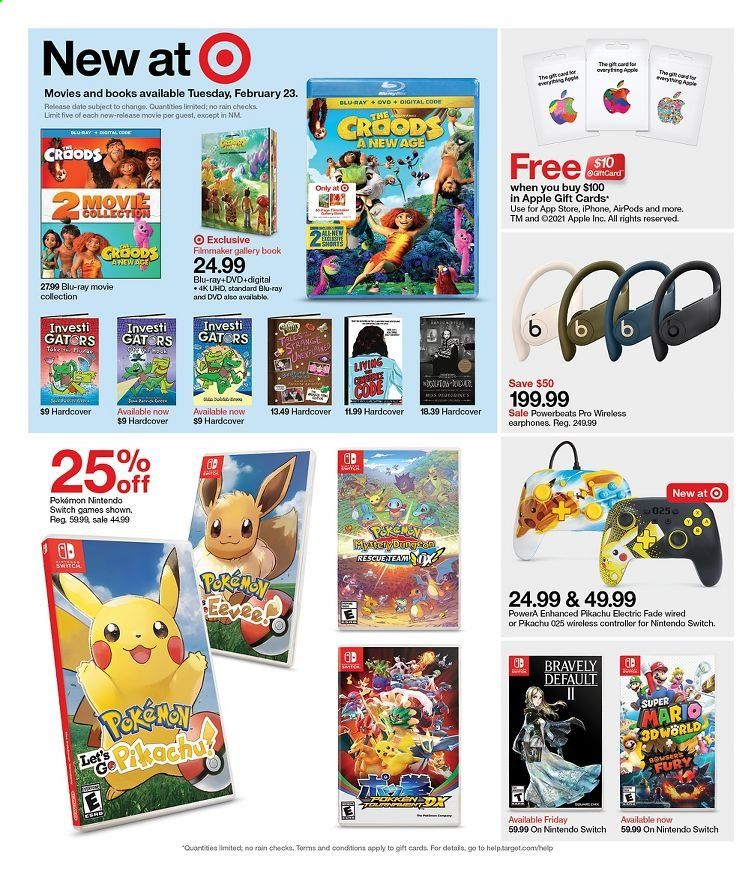 Target Weekly Ad Flyer February 21 to February 27