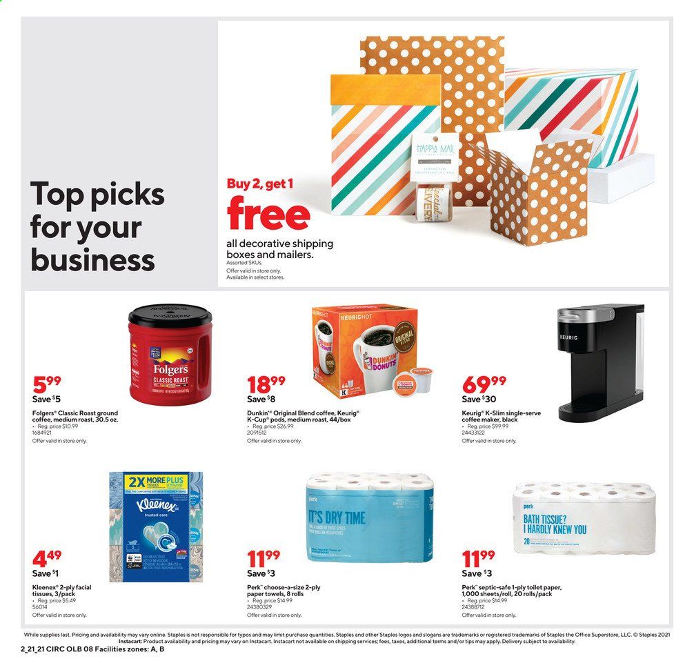 Staples Weekly Ad Flyer February 21 to February 27