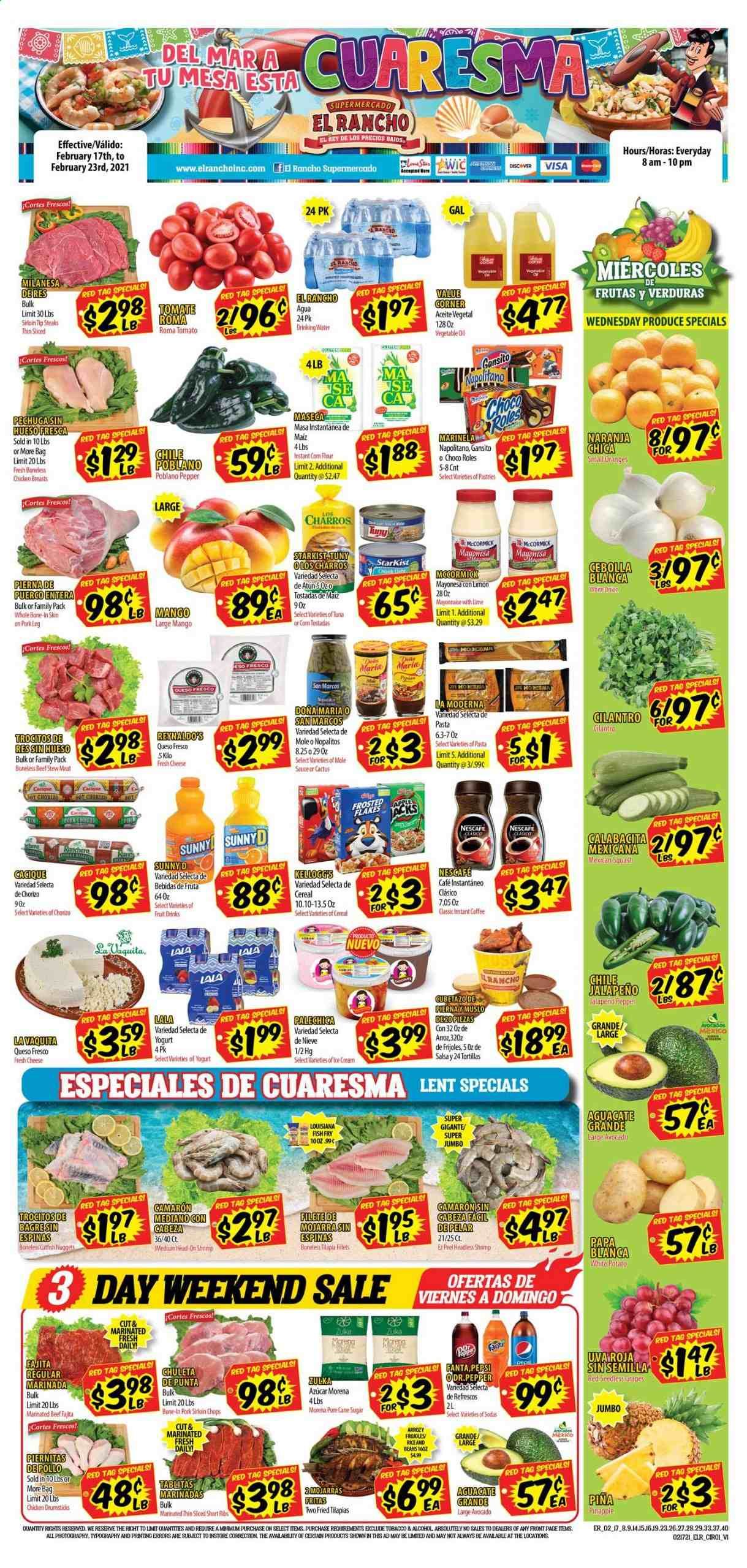 El Rancho (TX) Weekly Ad Flyer February 17 to February 23