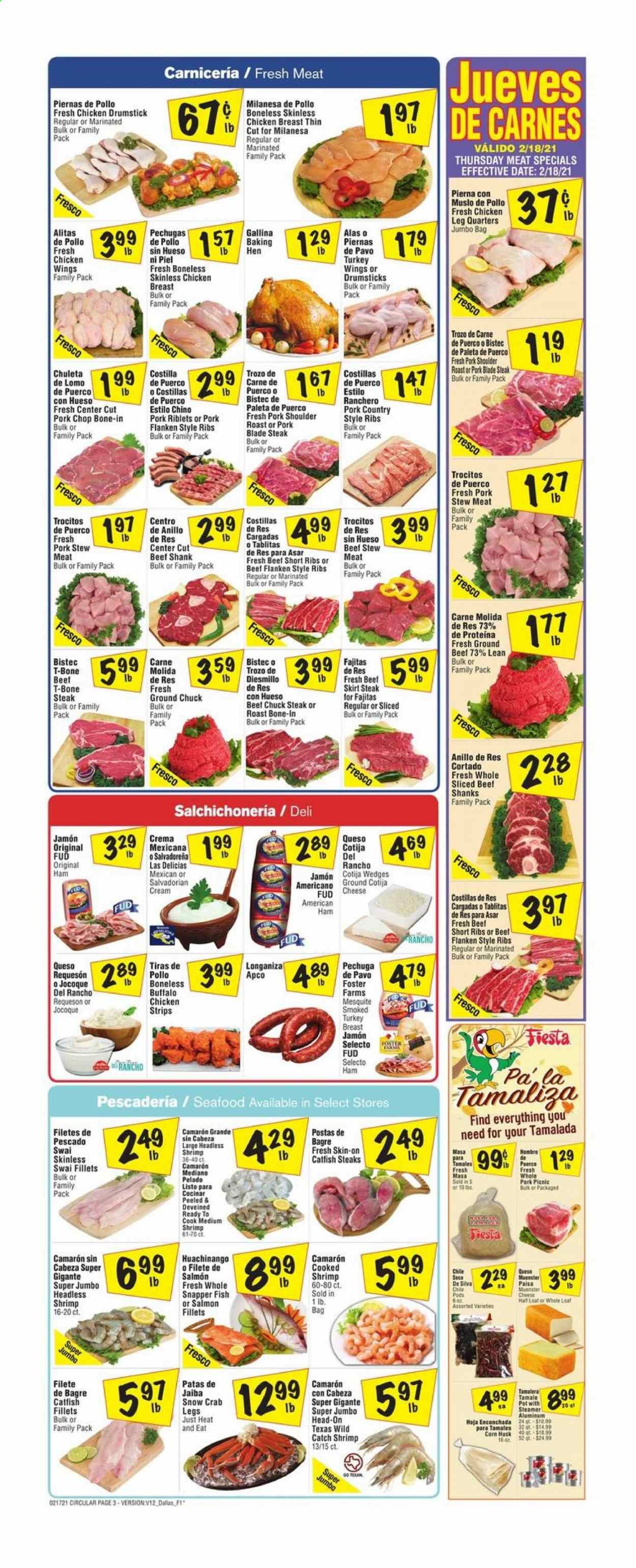 Fiesta Mart (TX) Weekly Ad Flyer February 17 to February 23