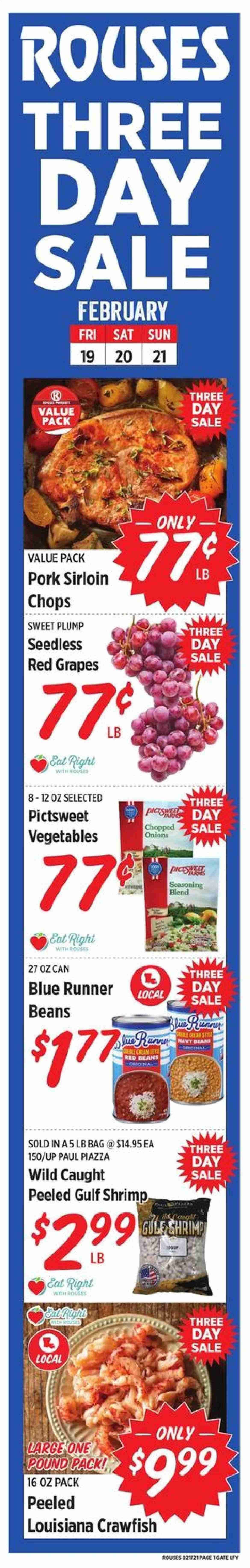 Rouses Markets (AL, LA, MS) Weekly Ad Flyer February 19 to February 21