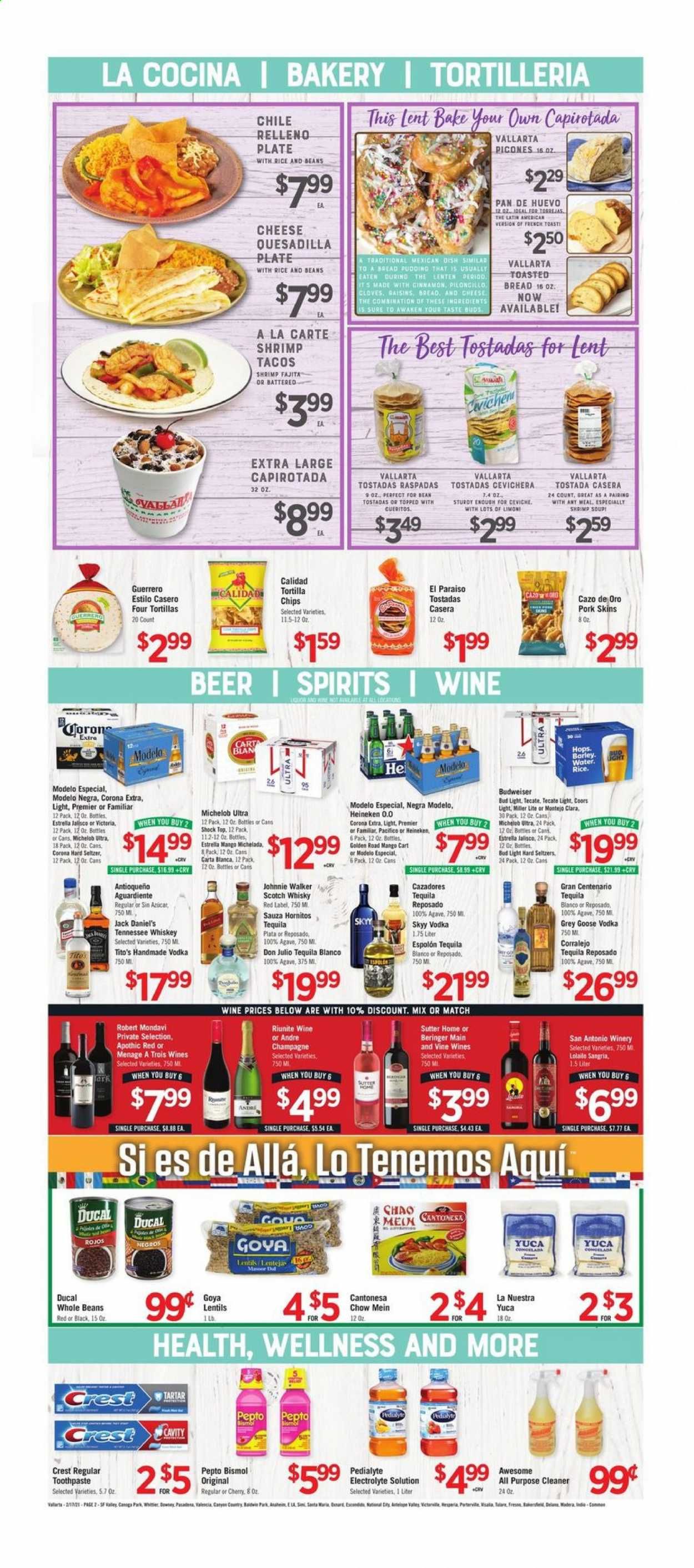 Vallarta (CA) Weekly Ad Flyer February 17 to February 23