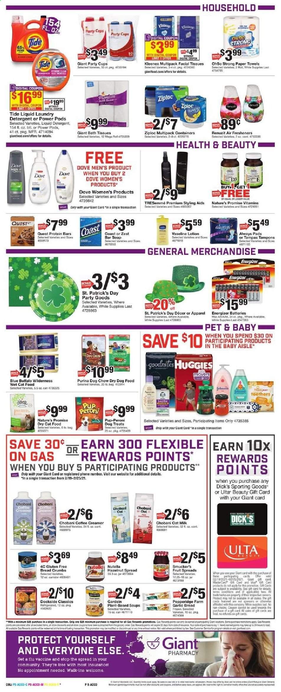 Giant Food Weekly Ad Flyer February 19 to February 25
