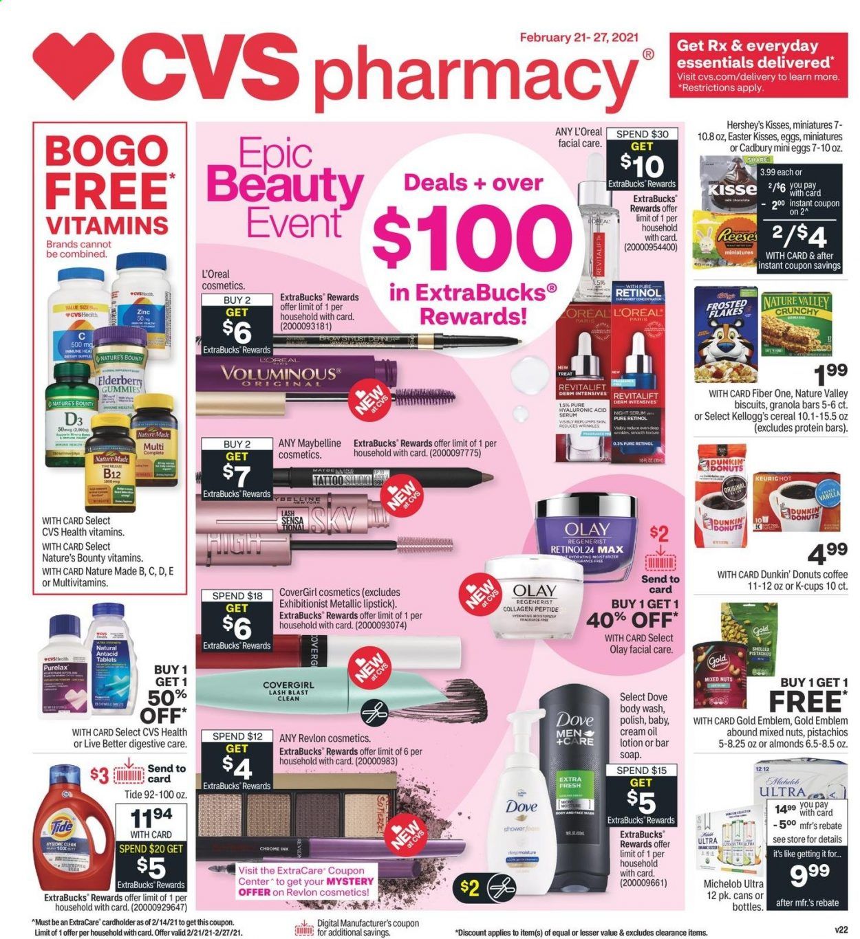CVS Pharmacy Weekly Ad Flyer February 21 to February 27