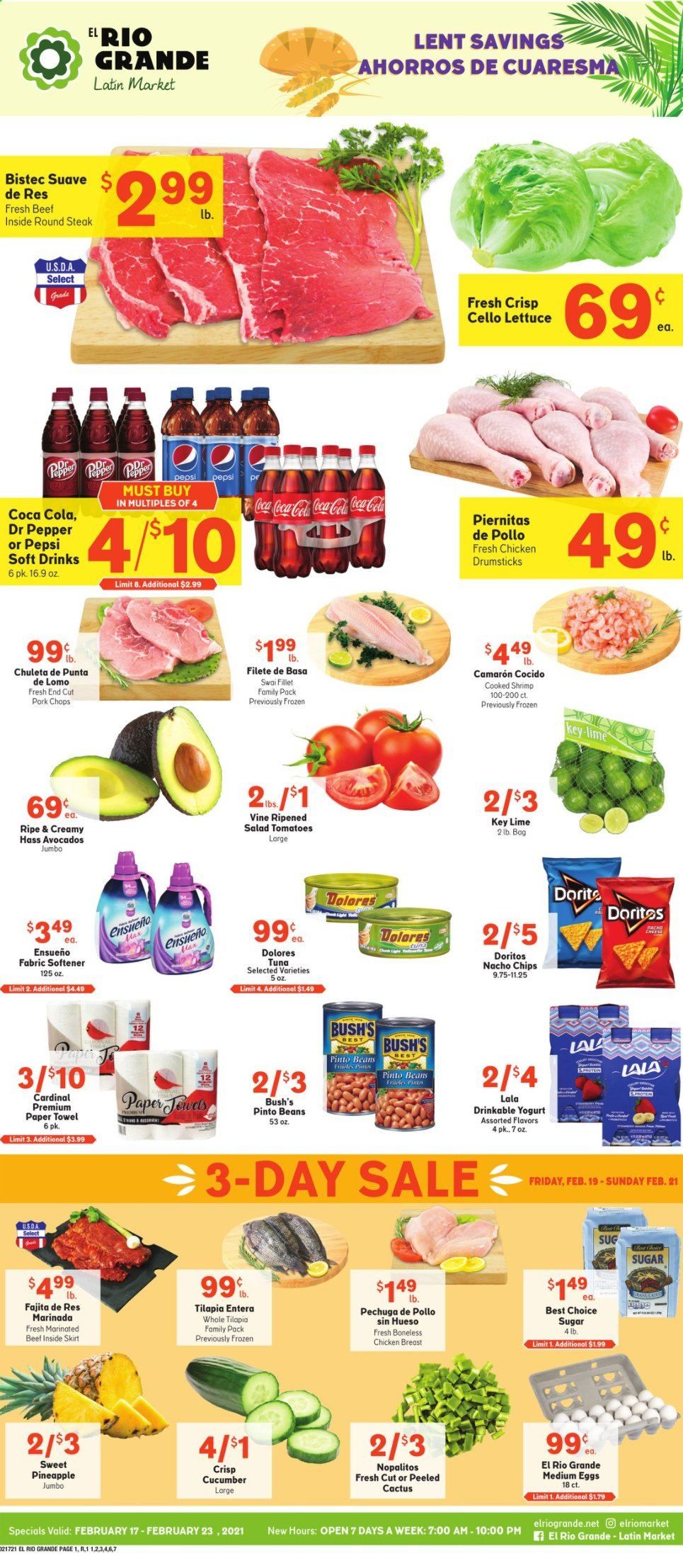 El Rio Grande (10, 21, 25, 30, 34, 53, 90) Weekly Ad Flyer February 17 to February 23