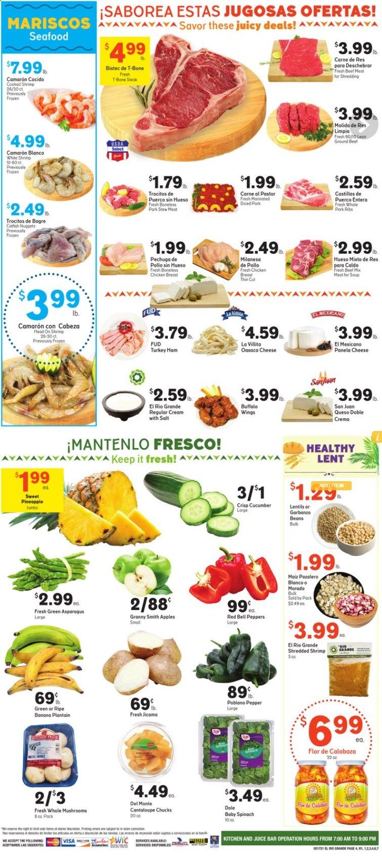El Rio Grande (10, 21, 25, 30, 34, 53, 90) Weekly Ad Flyer February 17 to February 23