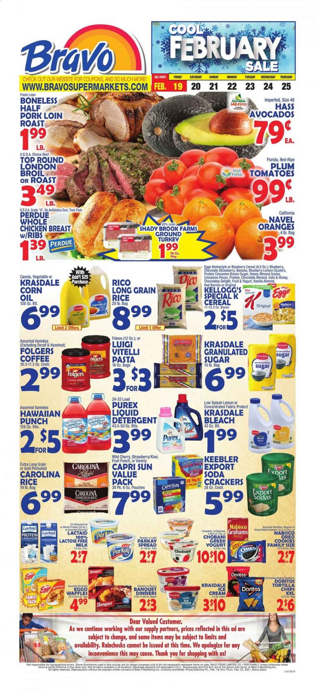 Bravo Supermarkets (CT, FL, MA, NJ, NY, PA, RI) Weekly Ad Flyer February 19 to February 25