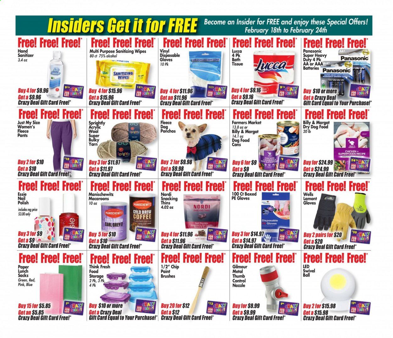 Ocean State Job Lot Weekly Ad Flyer February 18 to February 24