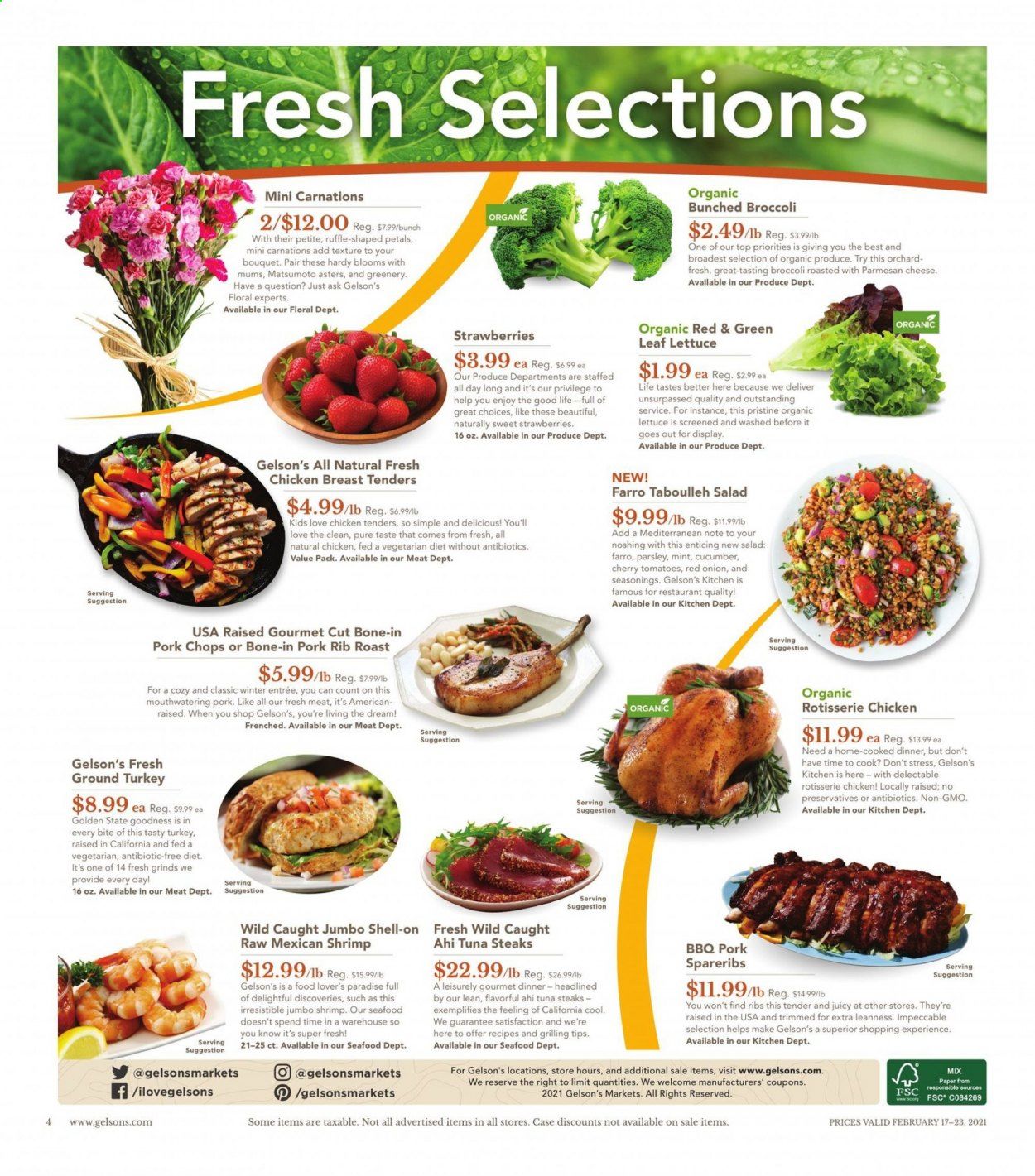 Gelson's Weekly Ad Flyer February 17 to February 23