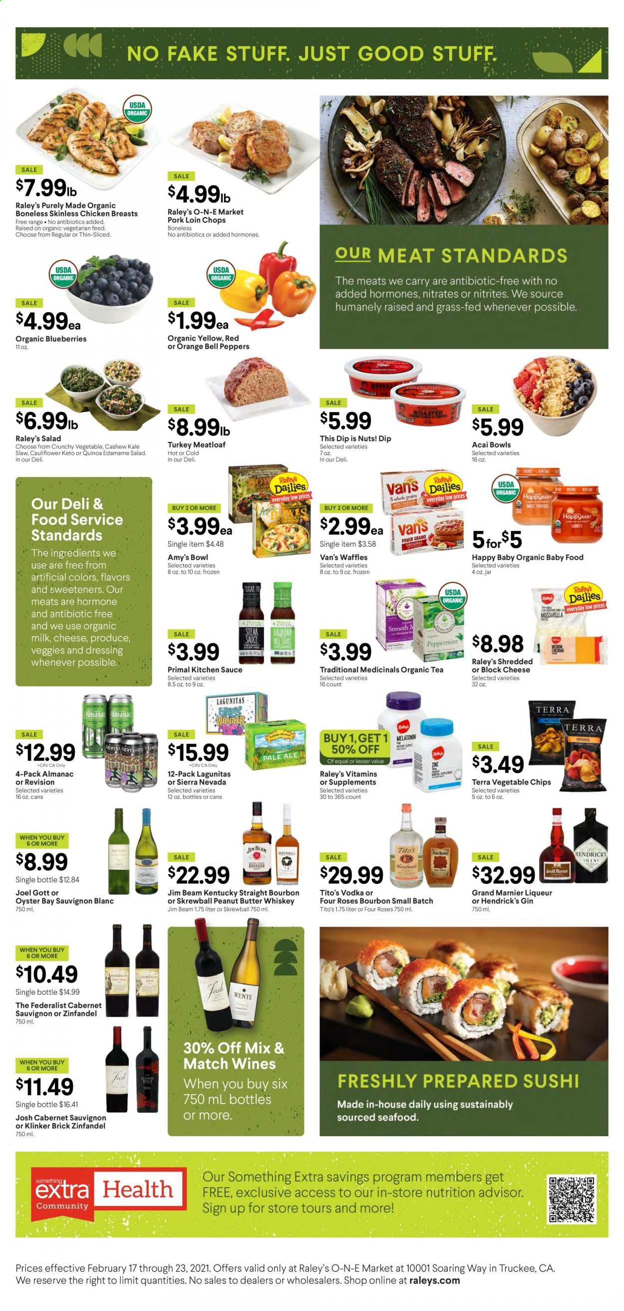 Raley's (CA) Weekly Ad Flyer February 17 to February 23