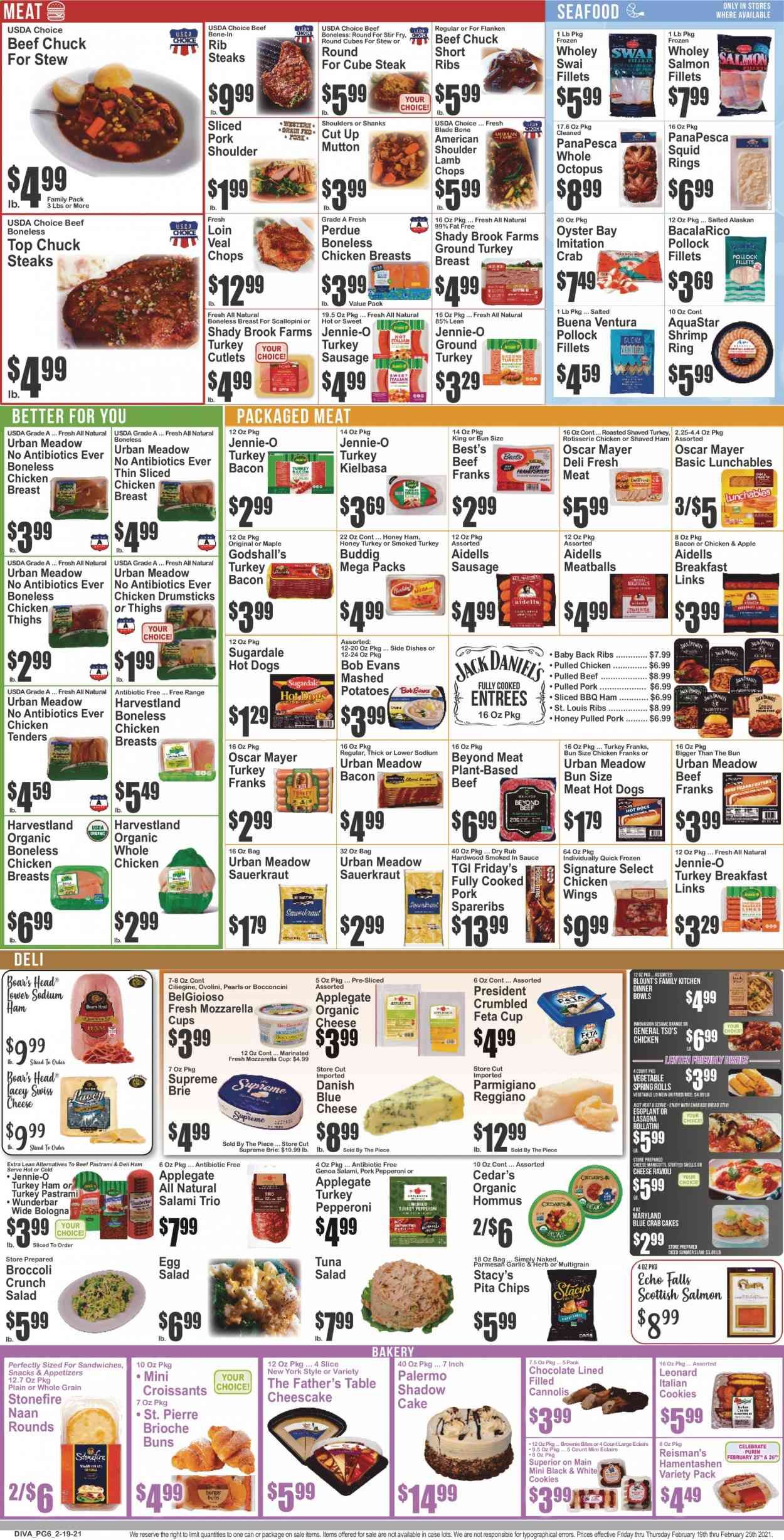 Key Food (NY) Weekly Ad Flyer February 19 to February 25