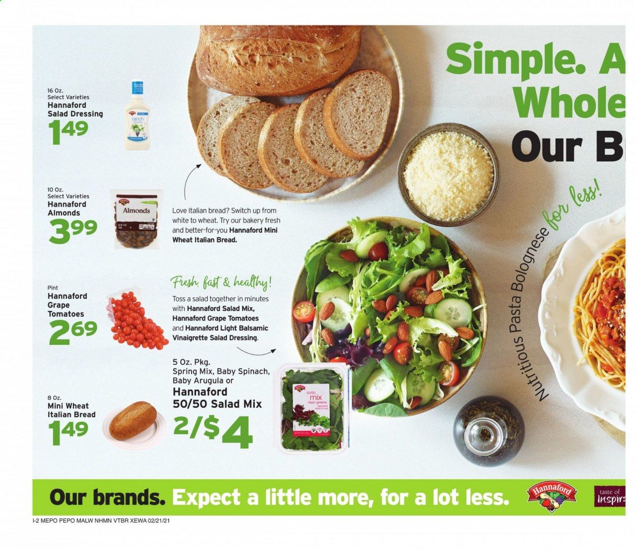 Hannaford (NH) Weekly Ad Flyer February 21 to February 27