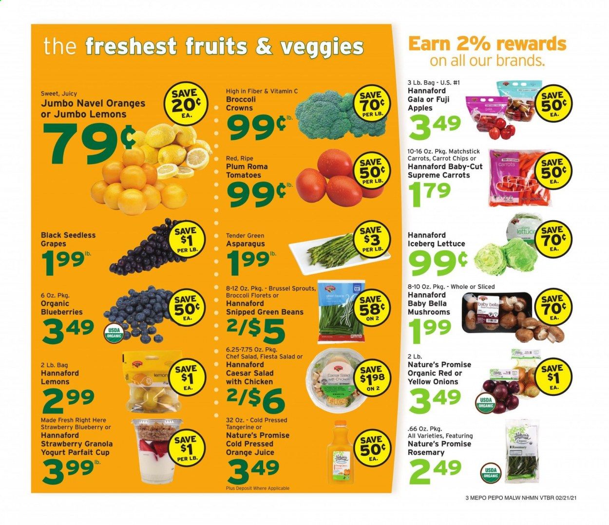 Hannaford (NH) Weekly Ad Flyer February 21 to February 27