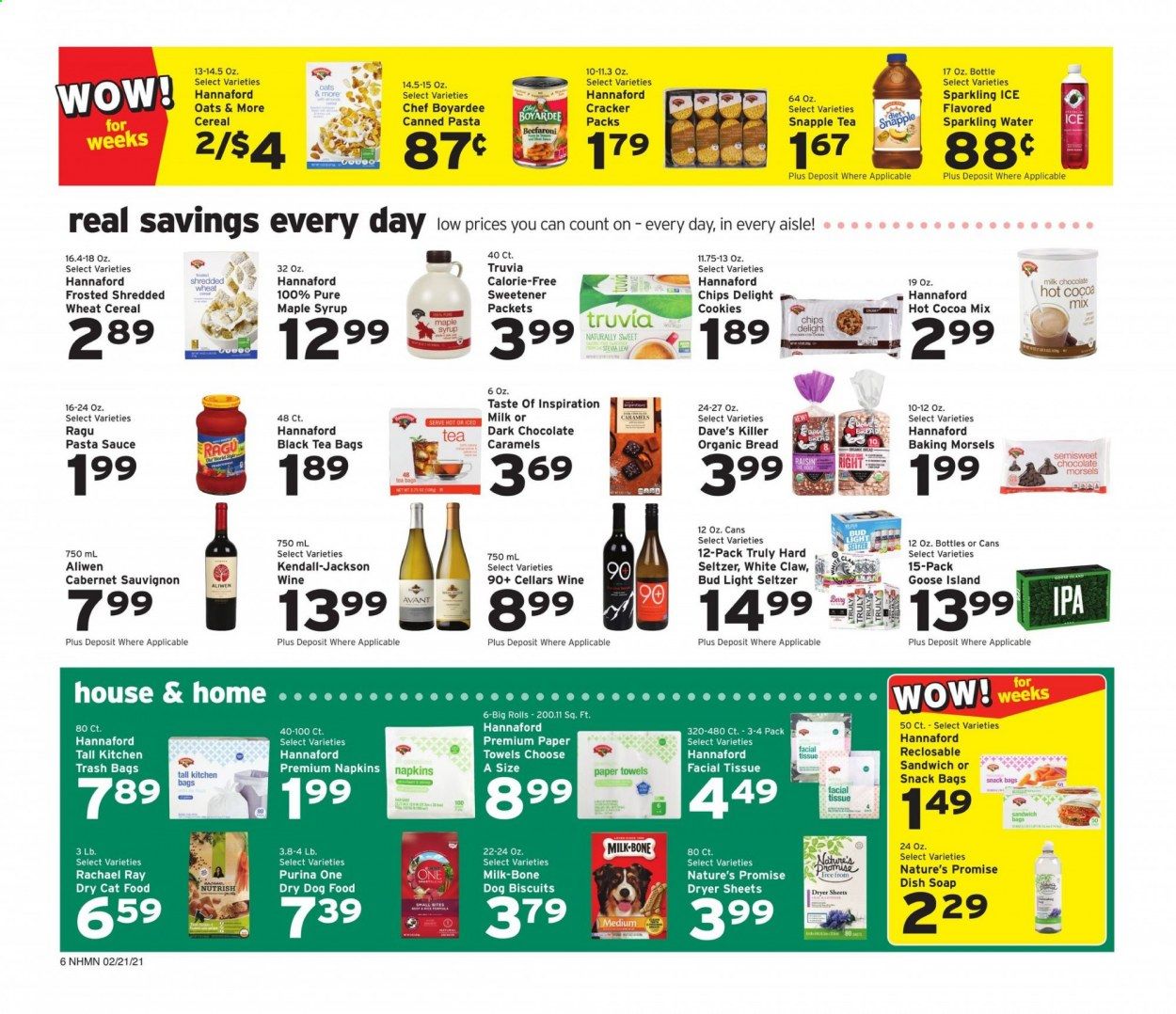 Hannaford (NH) Weekly Ad Flyer February 21 to February 27