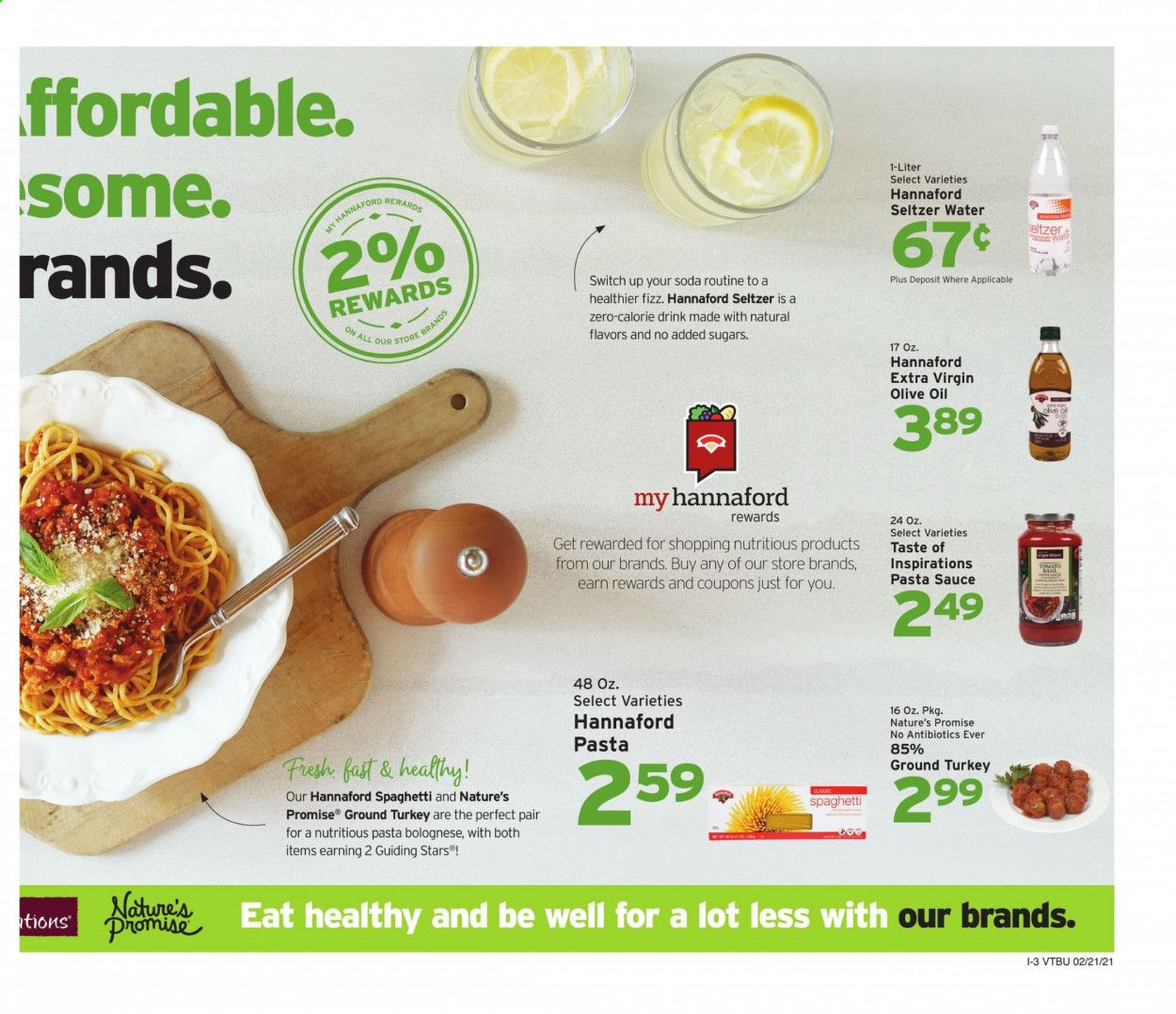 Hannaford (VT) Weekly Ad Flyer February 21 to February 27
