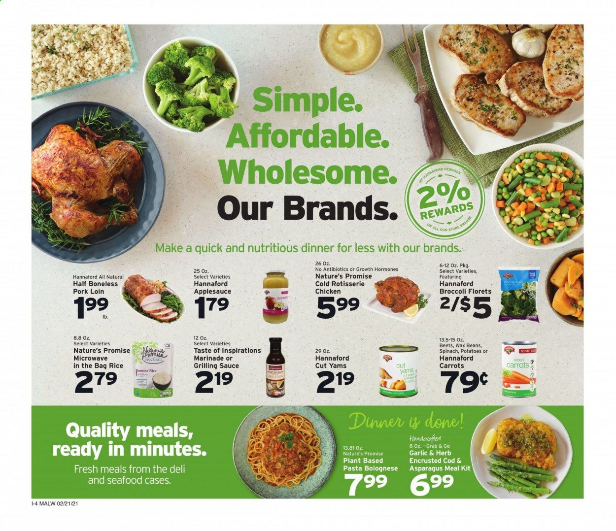 Hannaford (MA) Weekly Ad Flyer February 21 to February 27