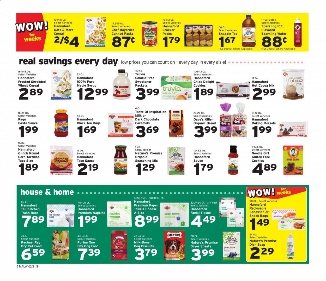 Hannaford (MA) Weekly Ad Flyer February 21 to February 27