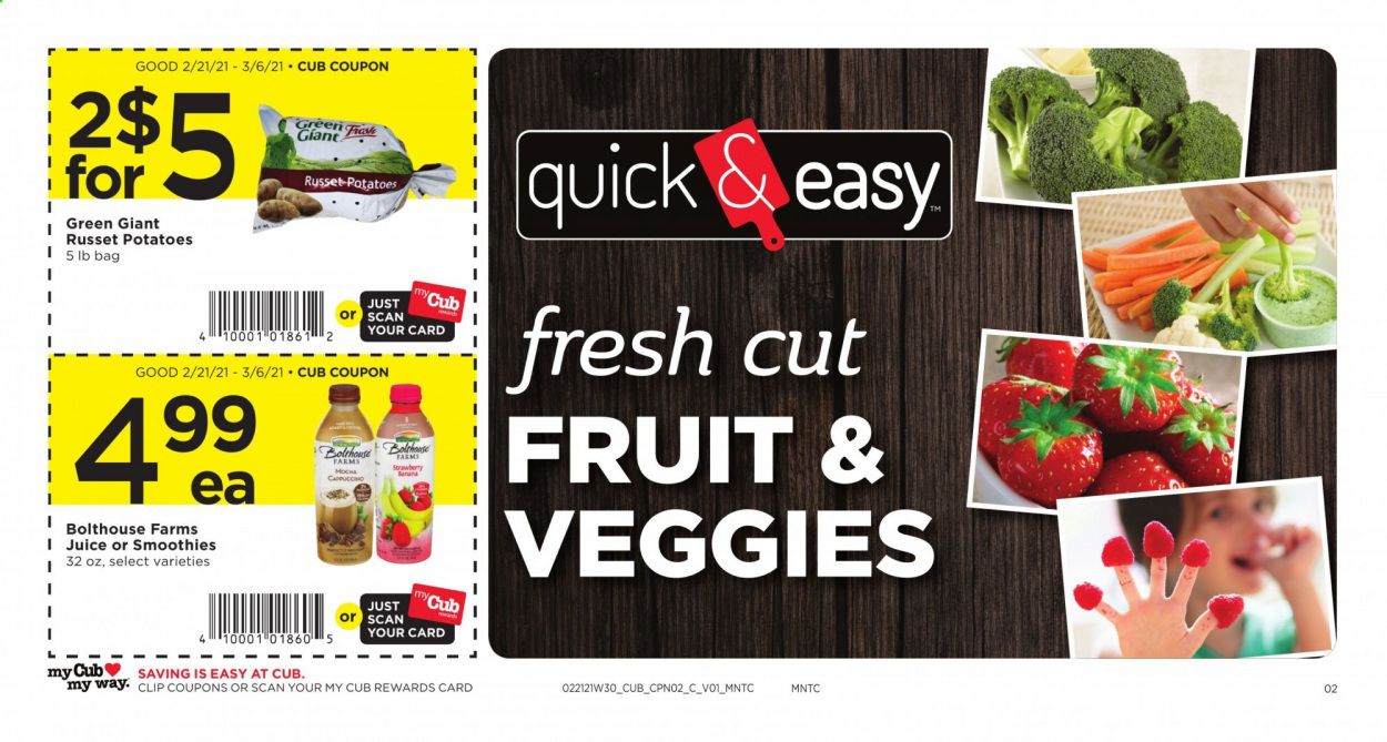 Cub Foods Weekly Ad Flyer February 21 to March 6