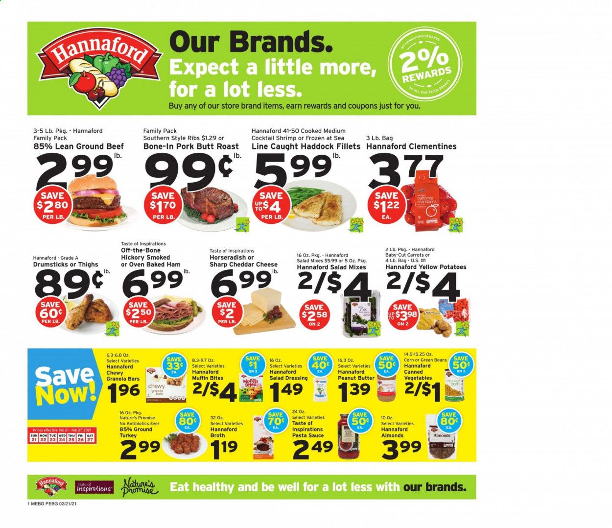 Hannaford (ME) Weekly Ad Flyer February 21 to February 27