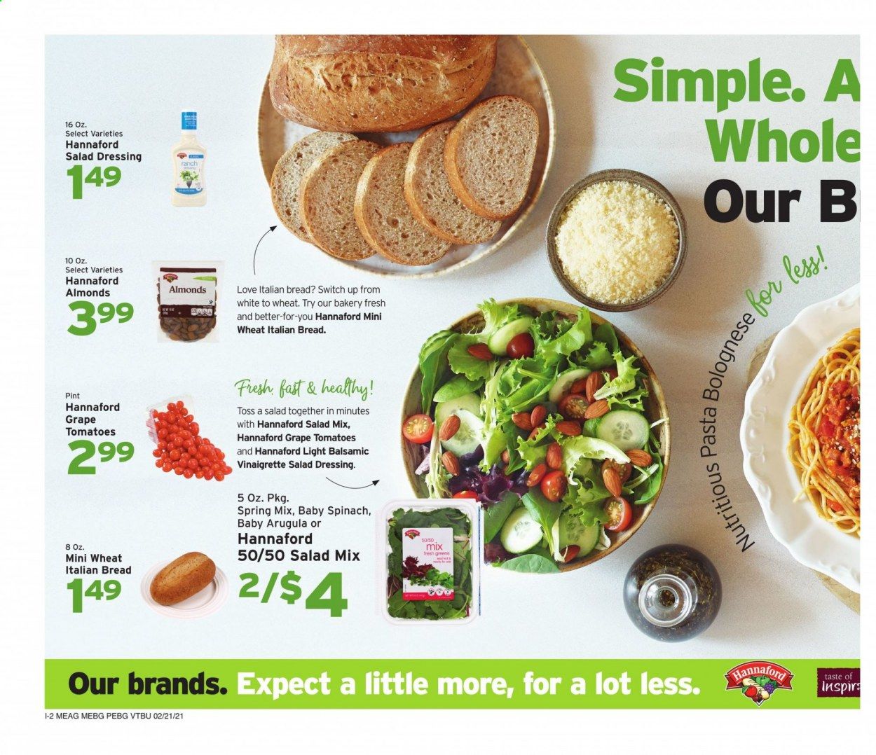 Hannaford (ME) Weekly Ad Flyer February 21 to February 27