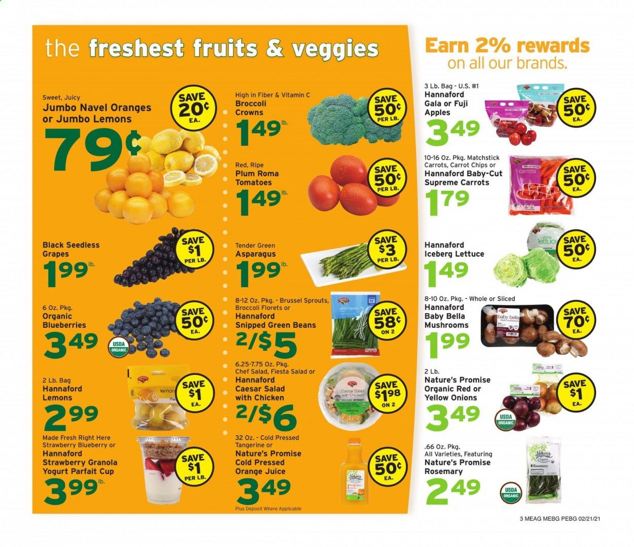 Hannaford (ME) Weekly Ad Flyer February 21 to February 27