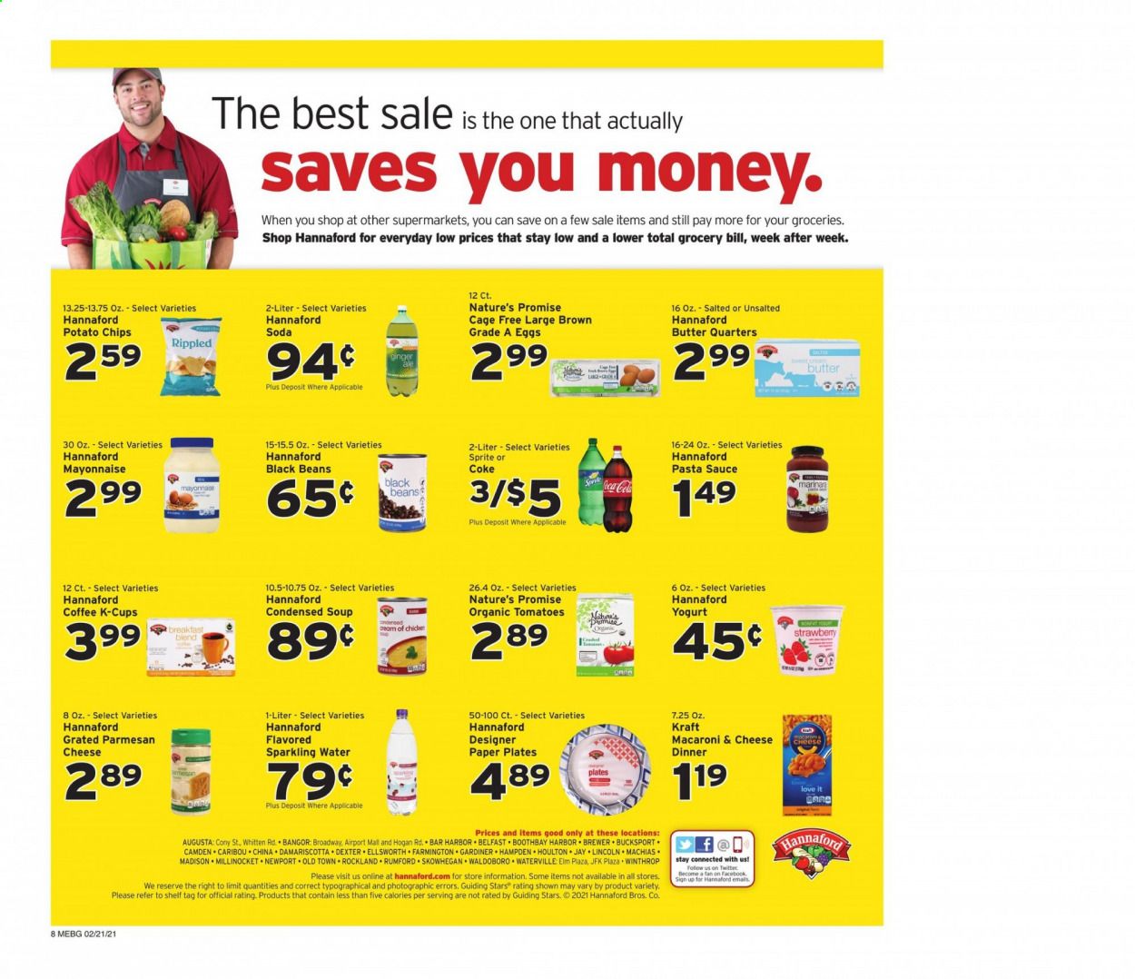 Hannaford (ME) Weekly Ad Flyer February 21 to February 27