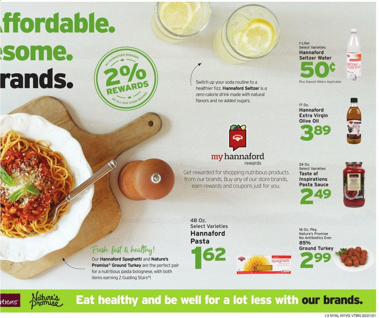 Hannaford (NY) Weekly Ad Flyer February 21 to February 27