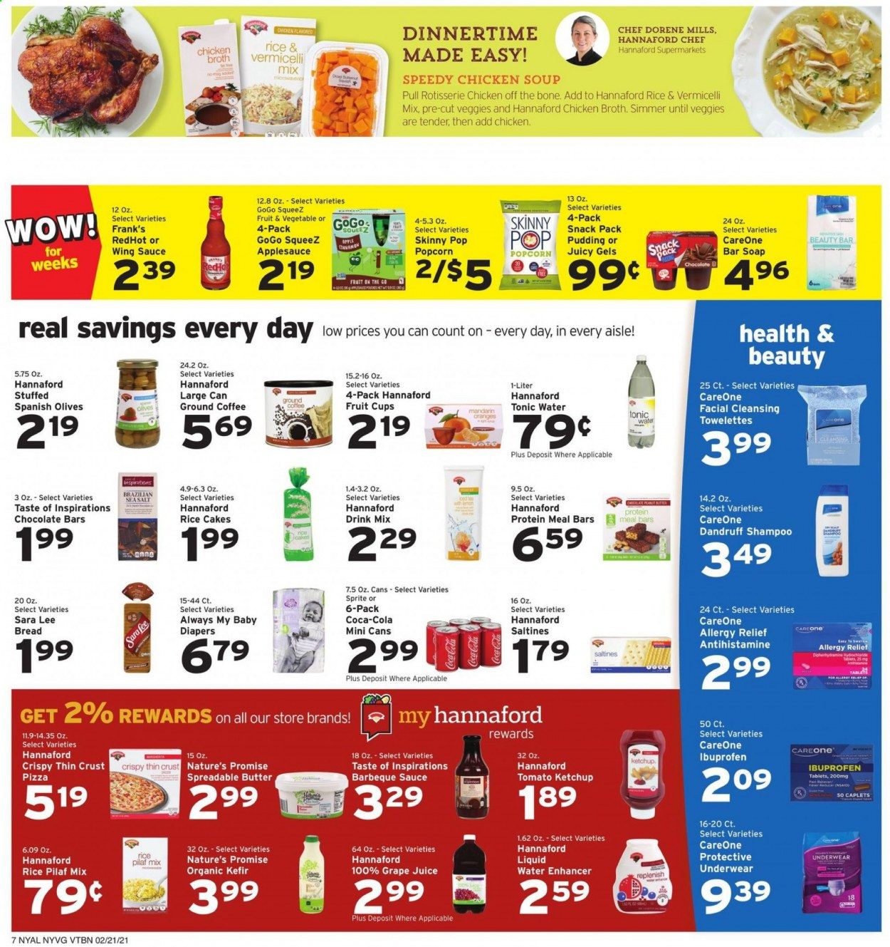 Hannaford (NY) Weekly Ad Flyer February 21 to February 27
