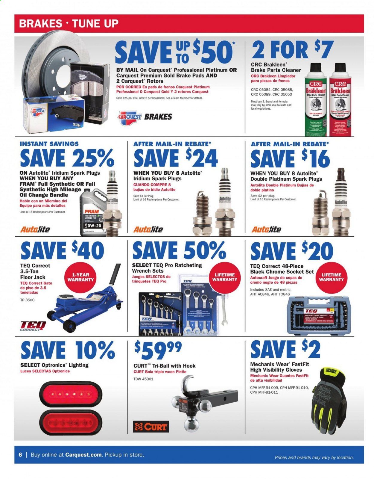 Carquest Weekly Ad Flyer February 18 to March 31