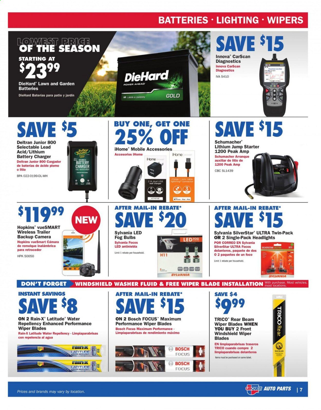 Carquest Weekly Ad Flyer February 18 to March 31