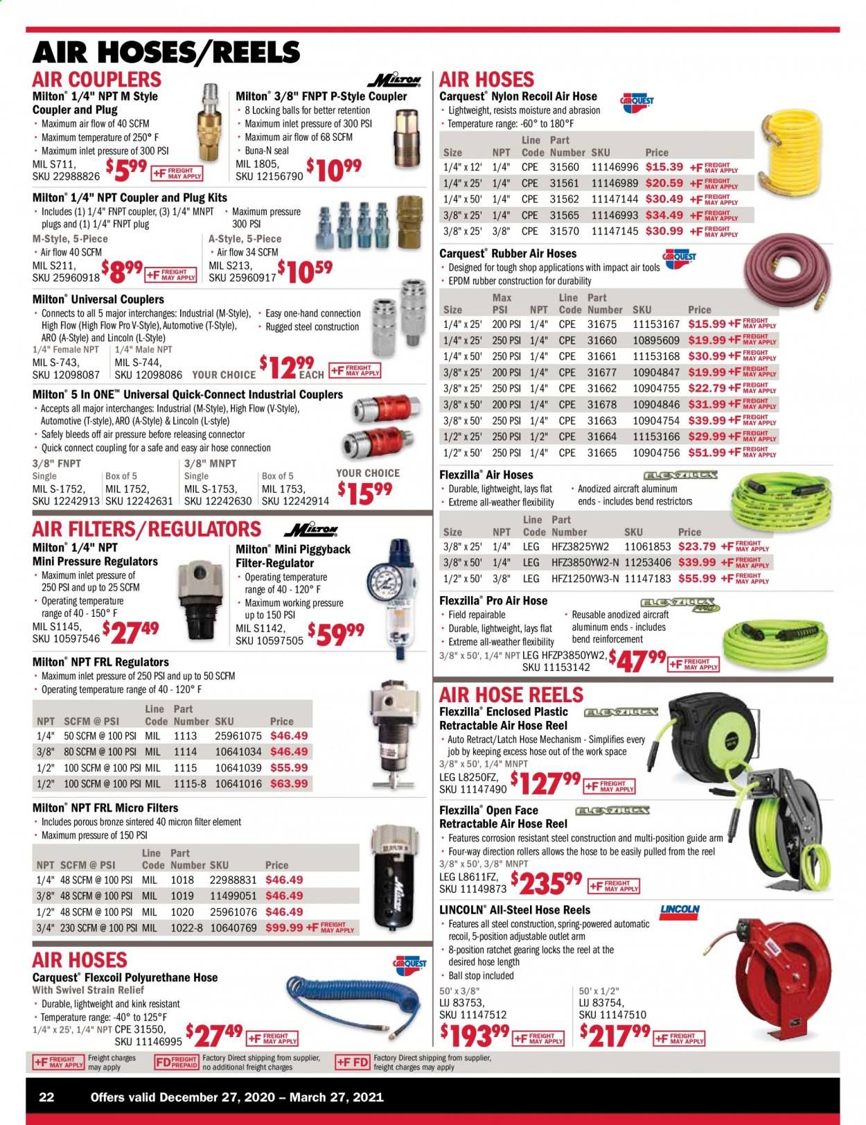 Carquest Weekly Ad Flyer December 27 to March 27