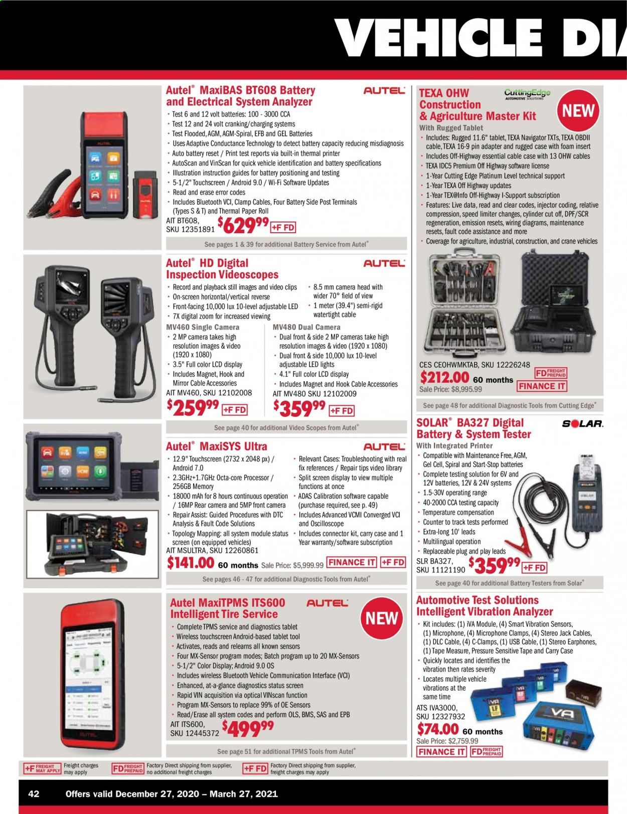 Carquest Weekly Ad Flyer December 27 to March 27
