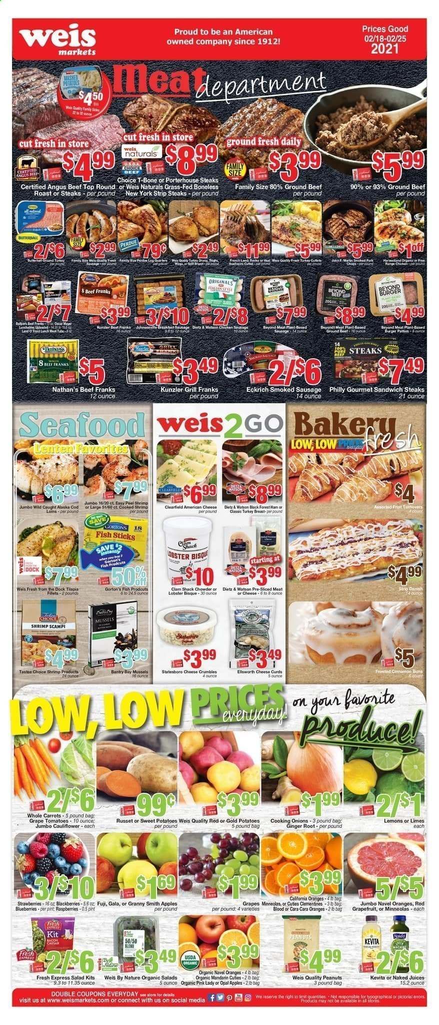 Weis Weekly Ad Flyer February 18 to February 25