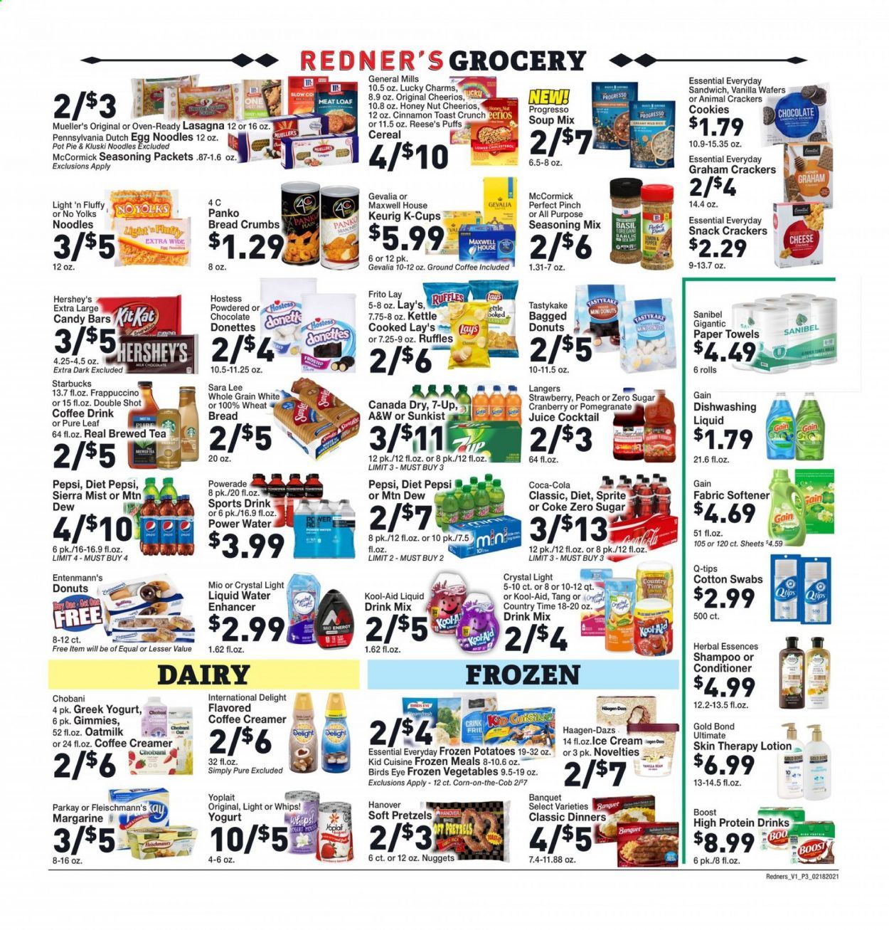 Redner's Markets Weekly Ad Flyer February 18 to February 24