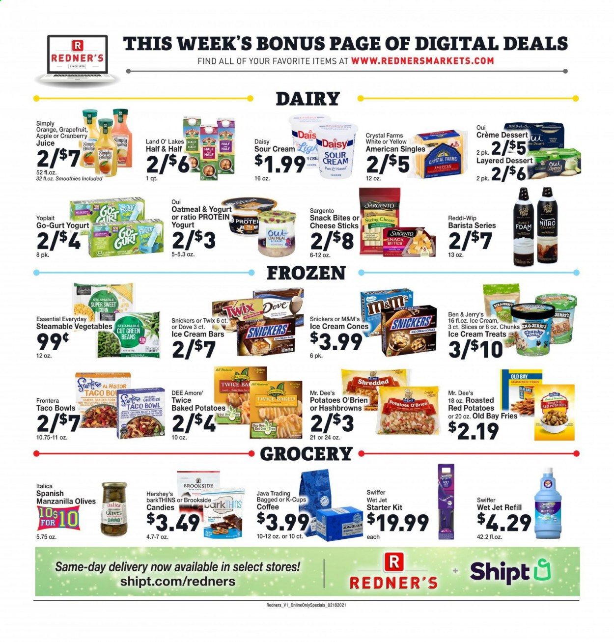 Redner's Markets Weekly Ad Flyer February 18 to February 24