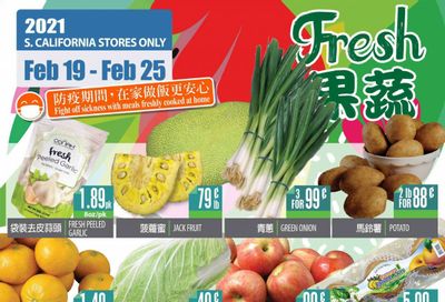 99 Ranch Market (CA) Weekly Ad Flyer February 19 to February 25